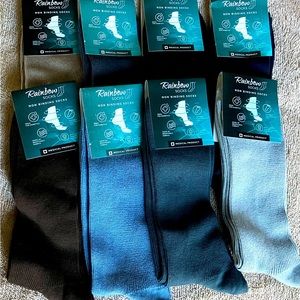 Rainbow non binding socks